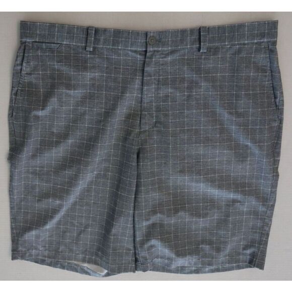 Nike 639801 088 Men's Sz 40 Gray Plaid Dri-Fit Tour Performance Golf Shorts - Picture 3 of 9
